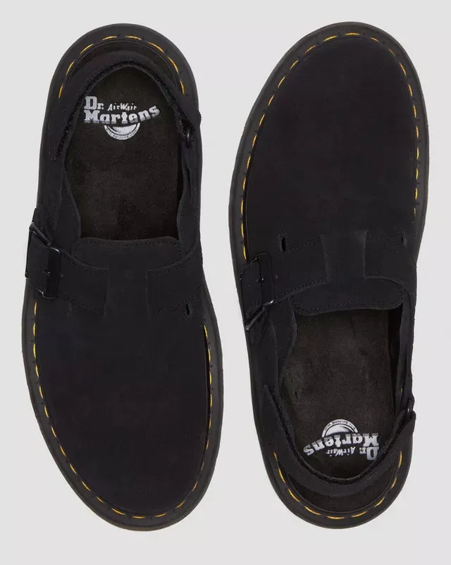 Dr Martens Jorge II Suede Mules Black