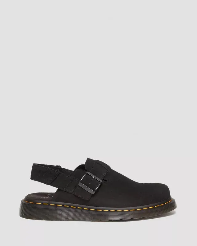Dr Martens Jorge II Suede Mules Black