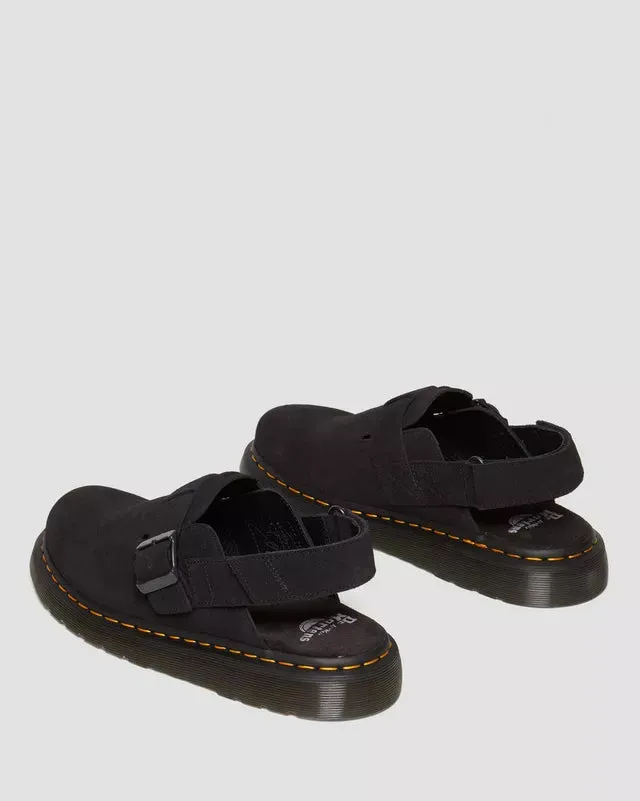 Dr Martens Jorge II Suede Mules Black