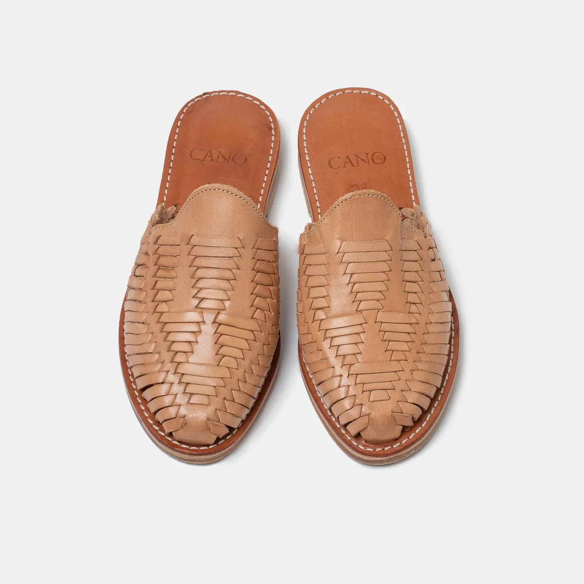 EMMA Leather Beige (Last sizes)