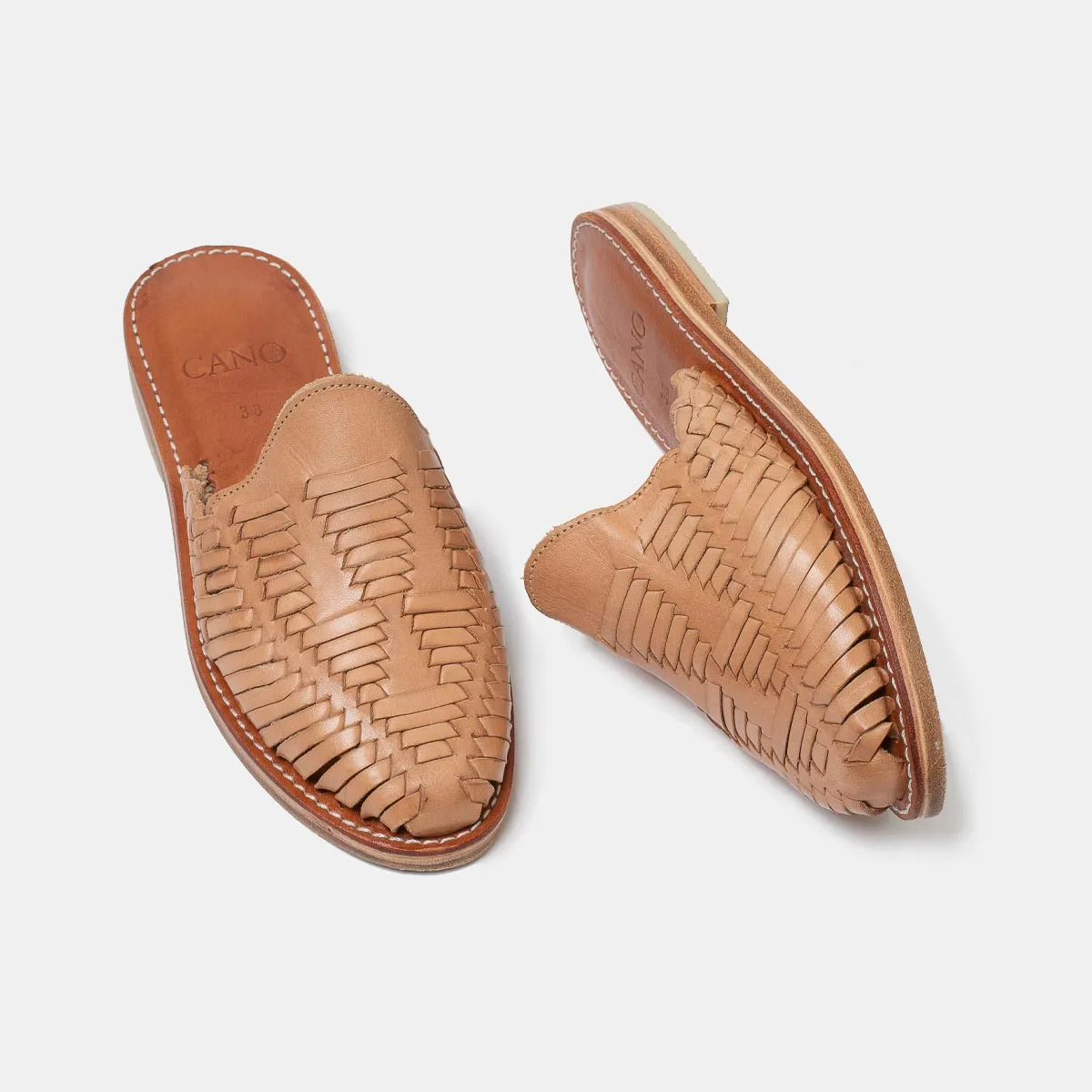 EMMA Leather Beige (Last sizes)
