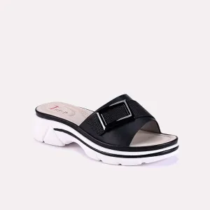 Faye Black Casual Slippers 0412615