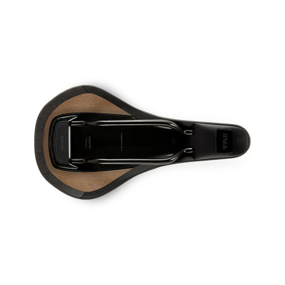 Fizik Gravita Alpaca X5 Saddle Alloy Rails Black