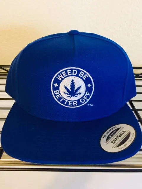 Flat Bill Snapback Cap