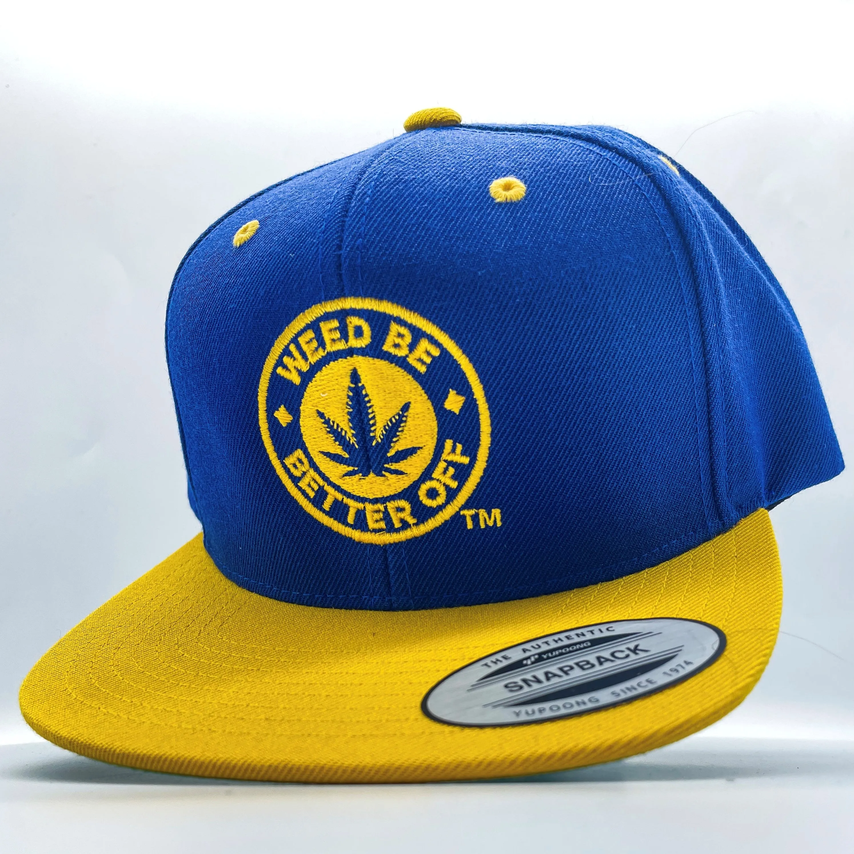 Flat Bill Snapback Cap