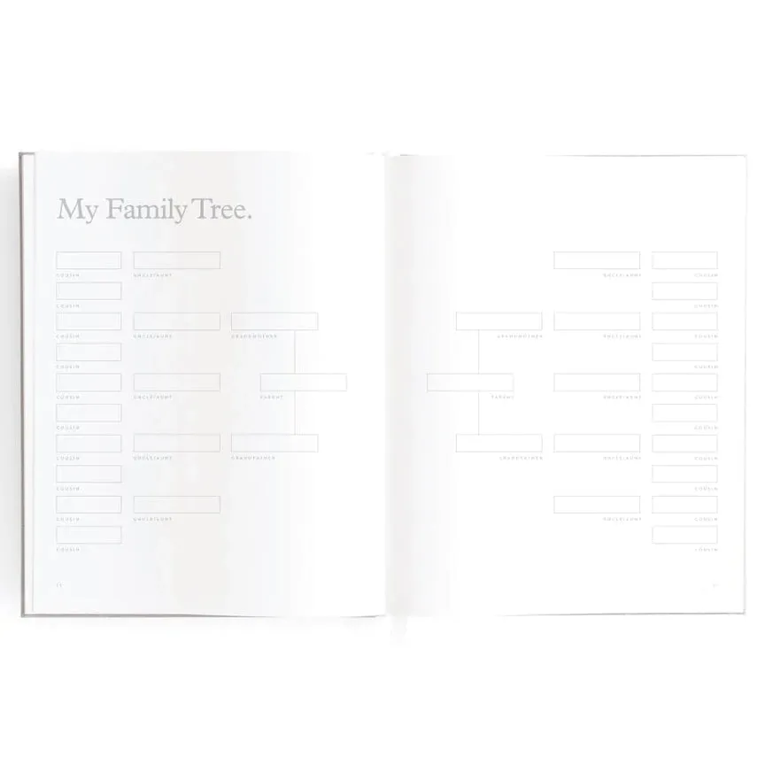 Fox & Fallow Baby Record Book - Biscuit