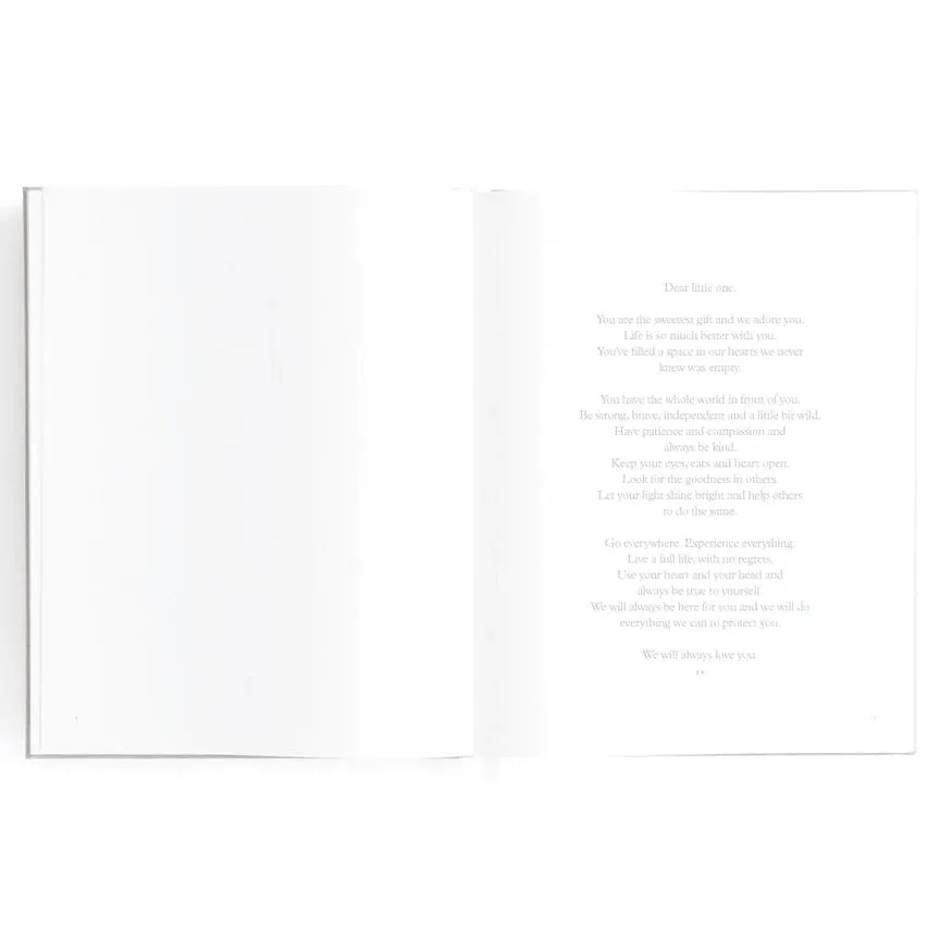 Fox & Fallow Baby Record Book - Biscuit