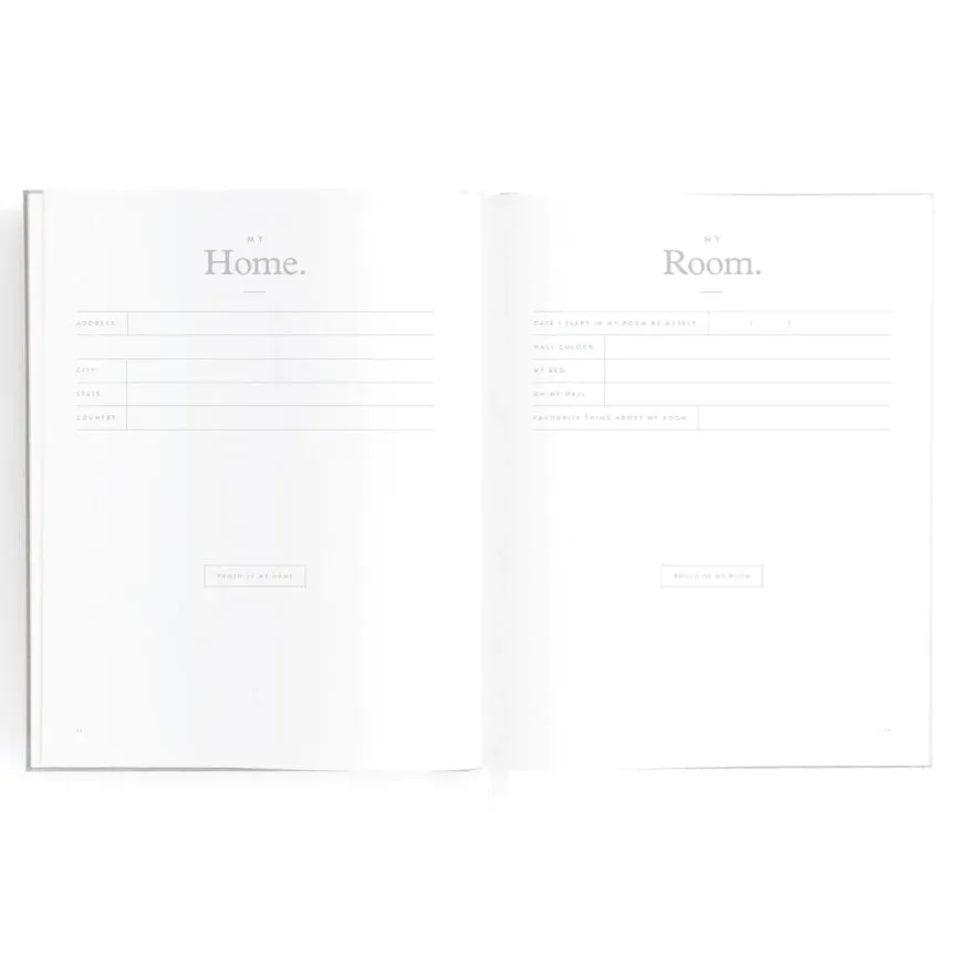 Fox & Fallow Baby Record Book - Biscuit