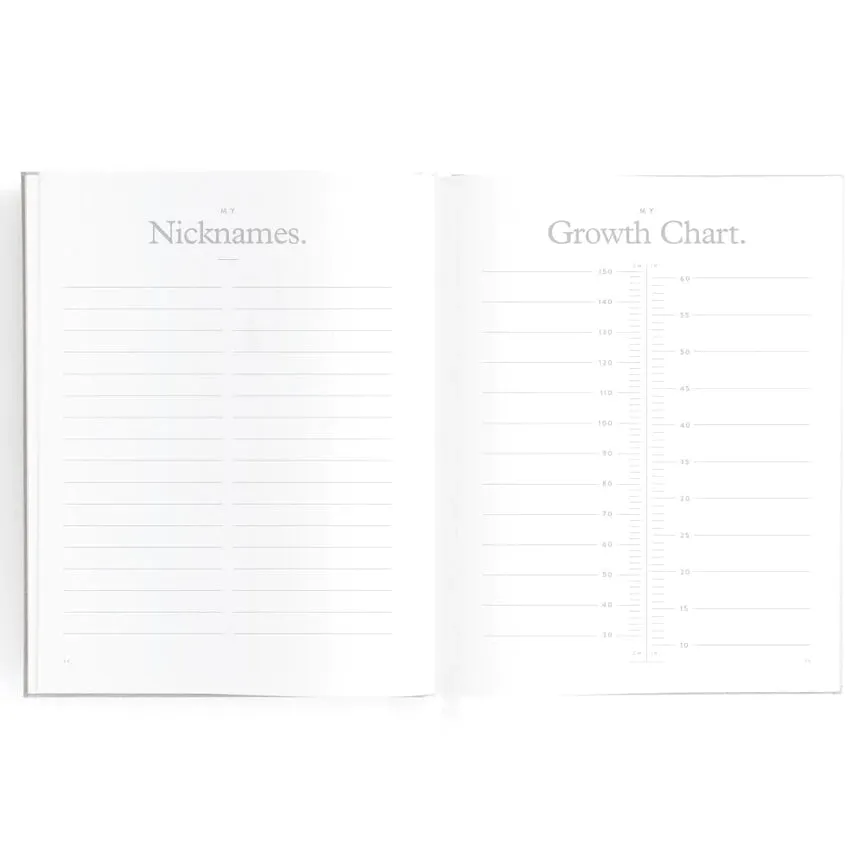 Fox & Fallow Baby Record Book - Biscuit
