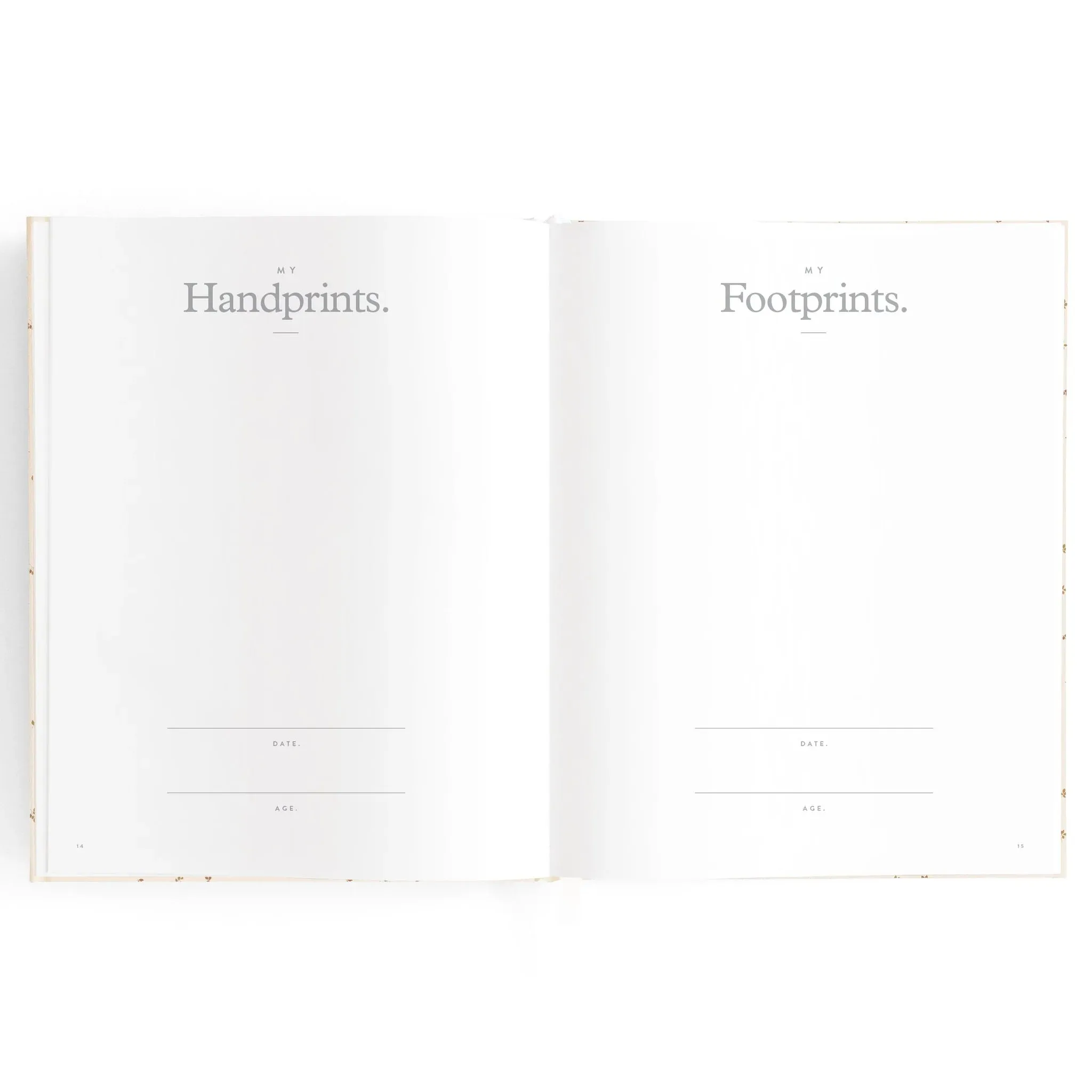 Fox & Fallow Baby Record Book - Broderie