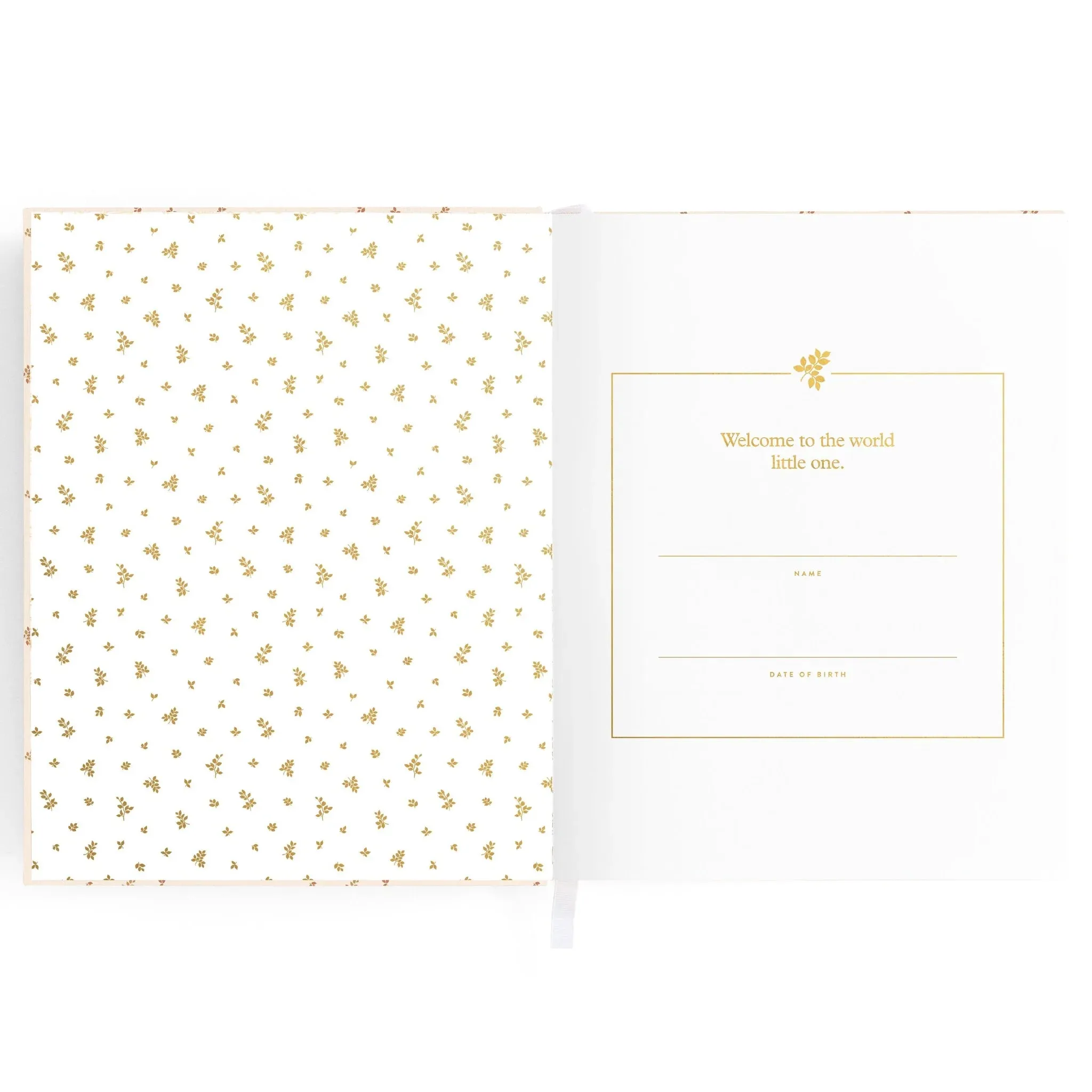 Fox & Fallow Baby Record Book - Broderie