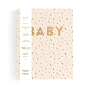 Fox & Fallow Baby Record Book - Broderie