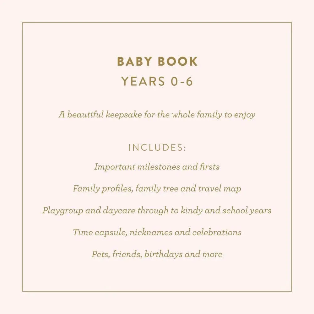 Fox & Fallow Buttermilk Baby Book