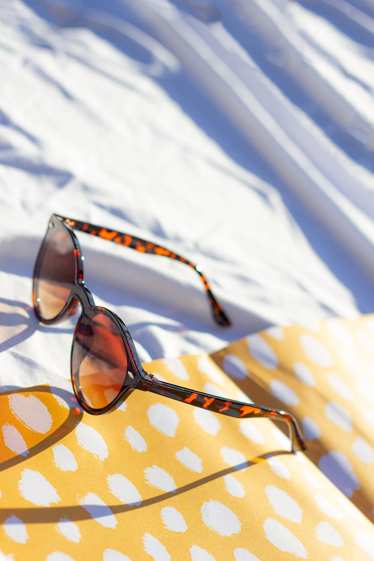 Front Lens Rounded Classic Pin Sunglasses