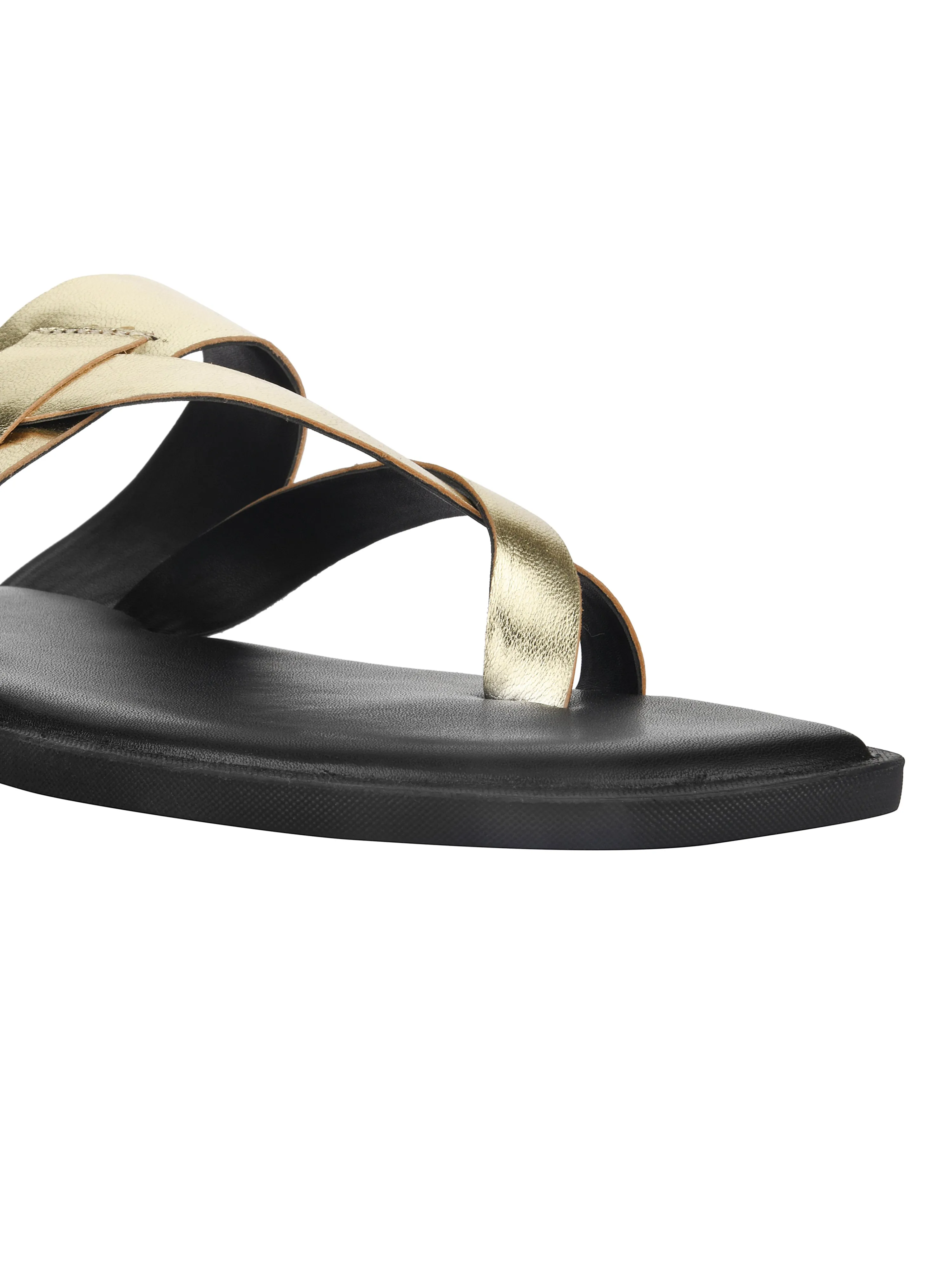 Genoa Gold Slippers For Men