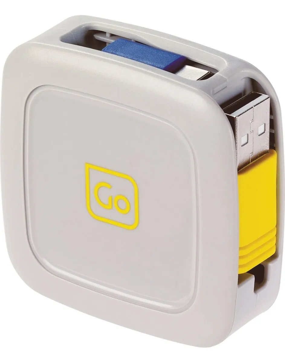 Go Travel 3-in-1 Retractable Connector Cable