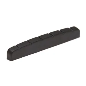 Graph Tech Guitar Graph Black Tusq Xl Fender Style Flat Bottom Slotted Nut