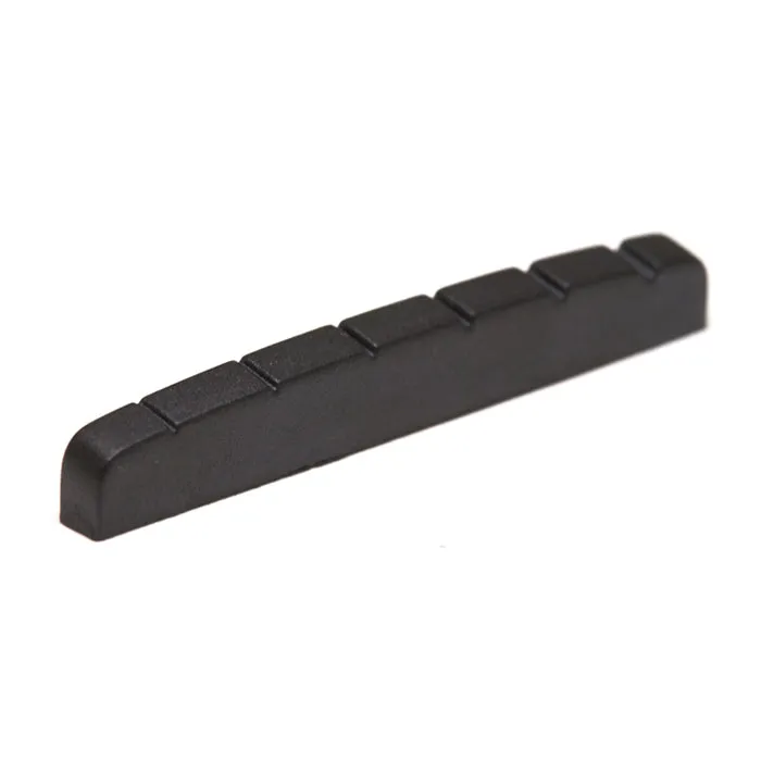 Graph Tech Guitar Graph Black Tusq Xl Fender Style Flat Bottom Slotted Nut