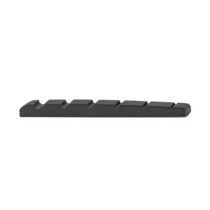 GraphTech Black TUSQ XL Slotted Nut ~ 6-String