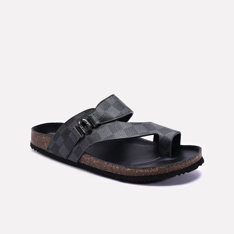 Gray Casual Slippers Men 0151115