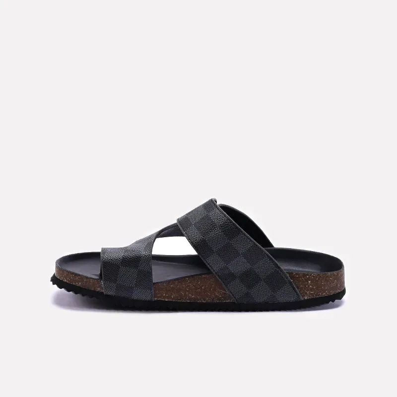 Gray Casual Slippers Men 0151115
