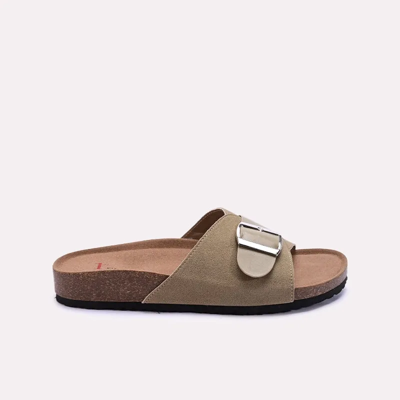 Green Casual Slippers 0413272
