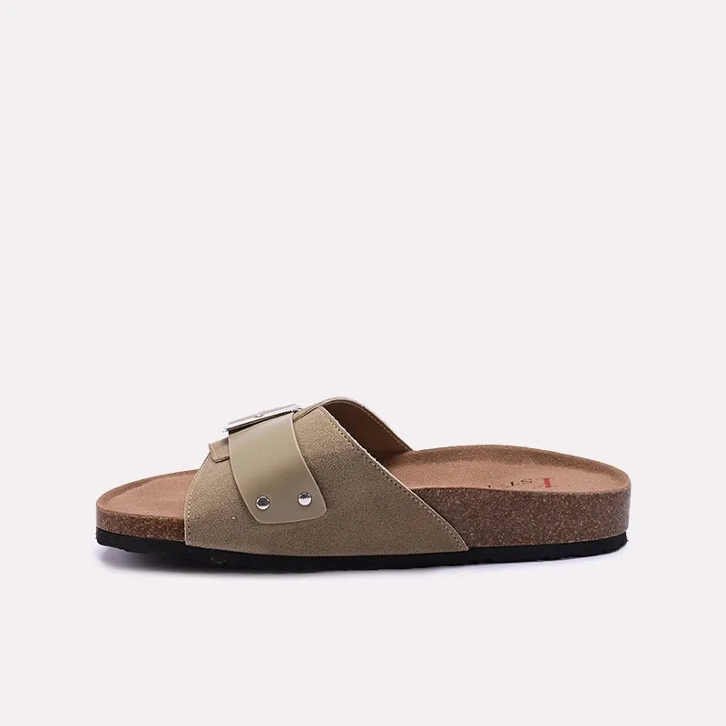 Green Casual Slippers 0413272