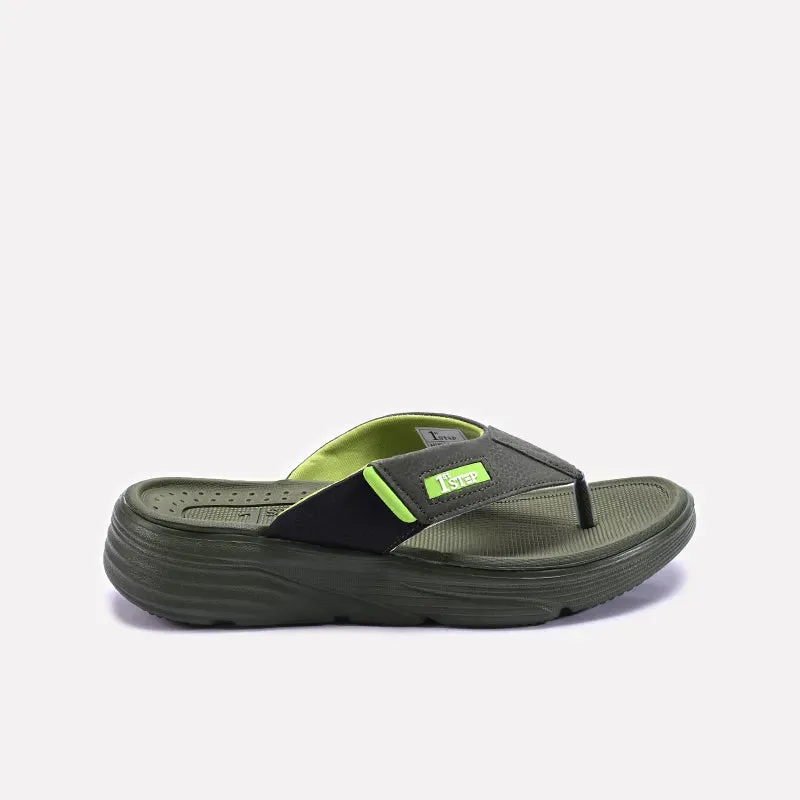 Green Comfy Sports Slippers 0151095