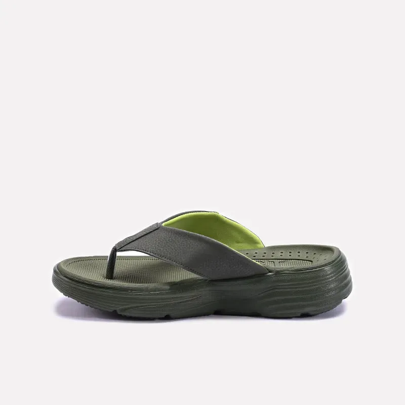 Green Comfy Sports Slippers 0151095