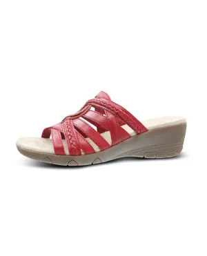 Happi Red Comfort Wedge