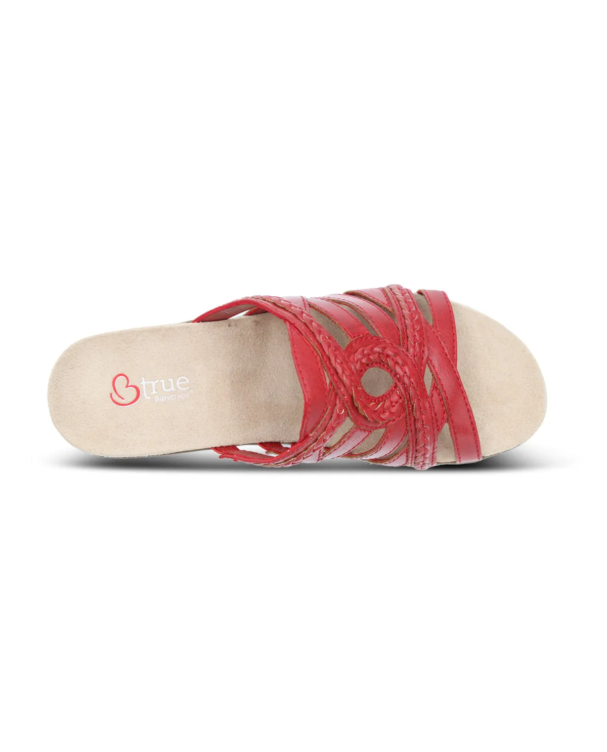 Happi Red Comfort Wedge
