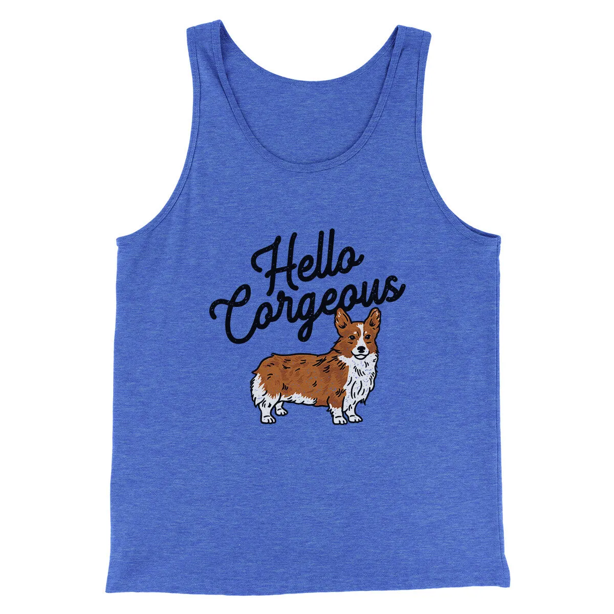 Hello Corgeous Men/Unisex Tank Top