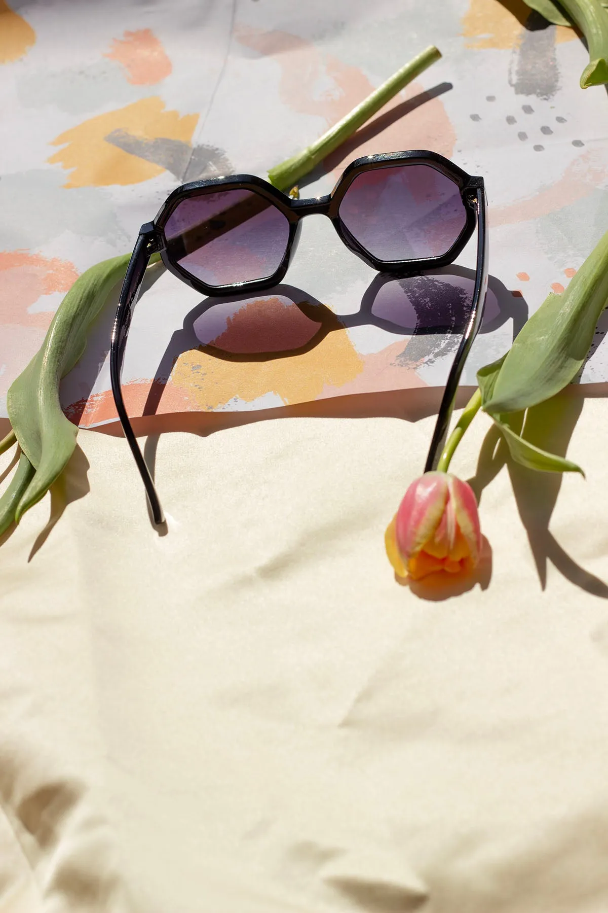 Heptagon Rounded Sunglasses