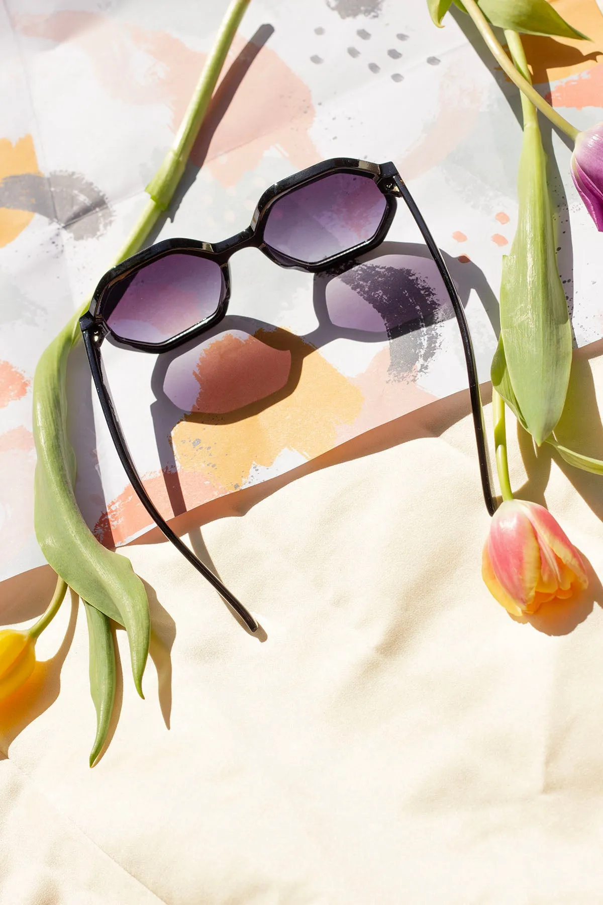 Heptagon Rounded Sunglasses