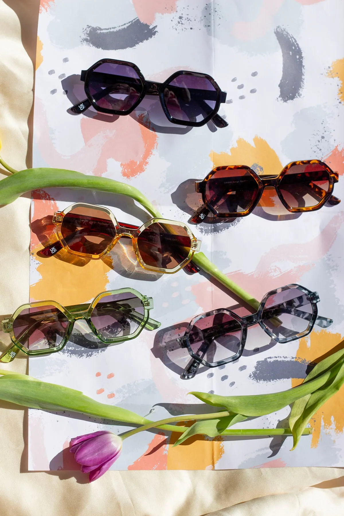 Heptagon Rounded Sunglasses