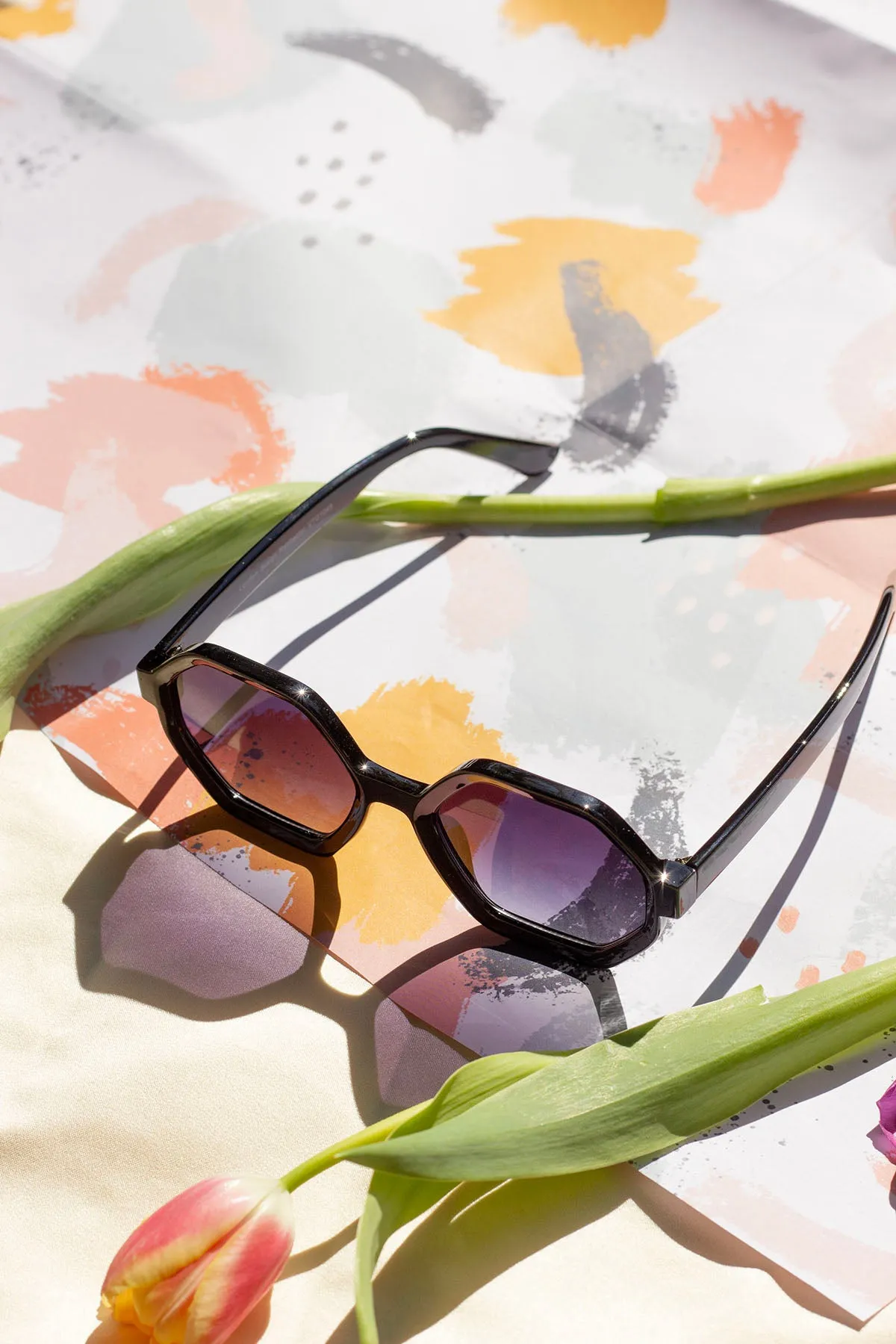 Heptagon Rounded Sunglasses