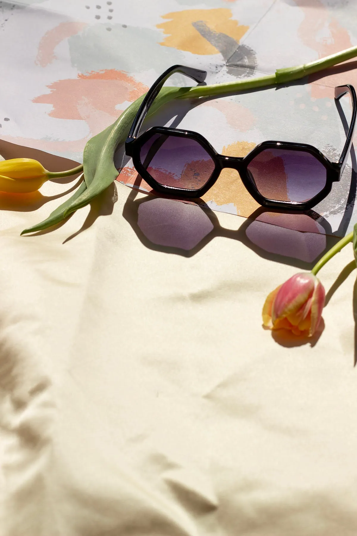 Heptagon Rounded Sunglasses