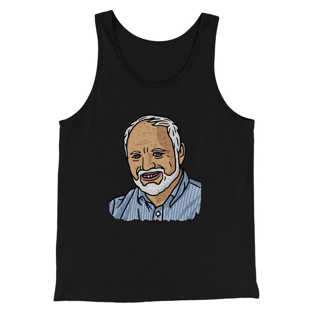 Hide The Pain Harold Funny Men/Unisex Tank Top