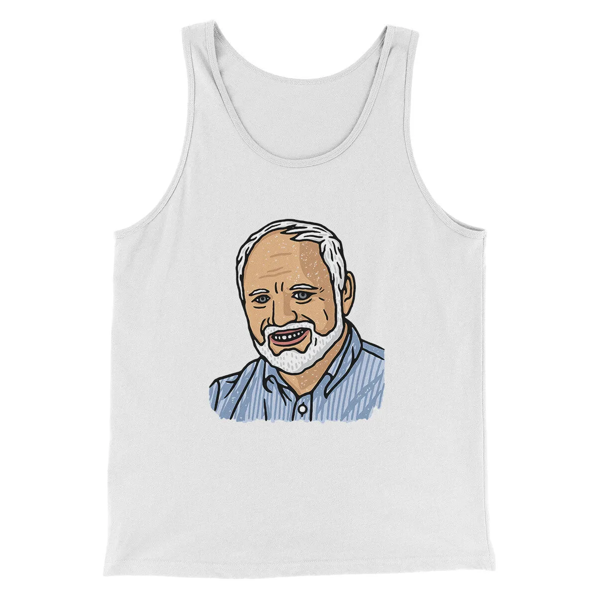Hide The Pain Harold Funny Men/Unisex Tank Top