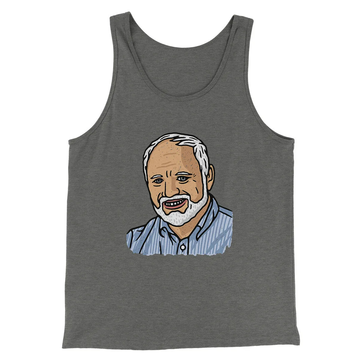 Hide The Pain Harold Funny Men/Unisex Tank Top