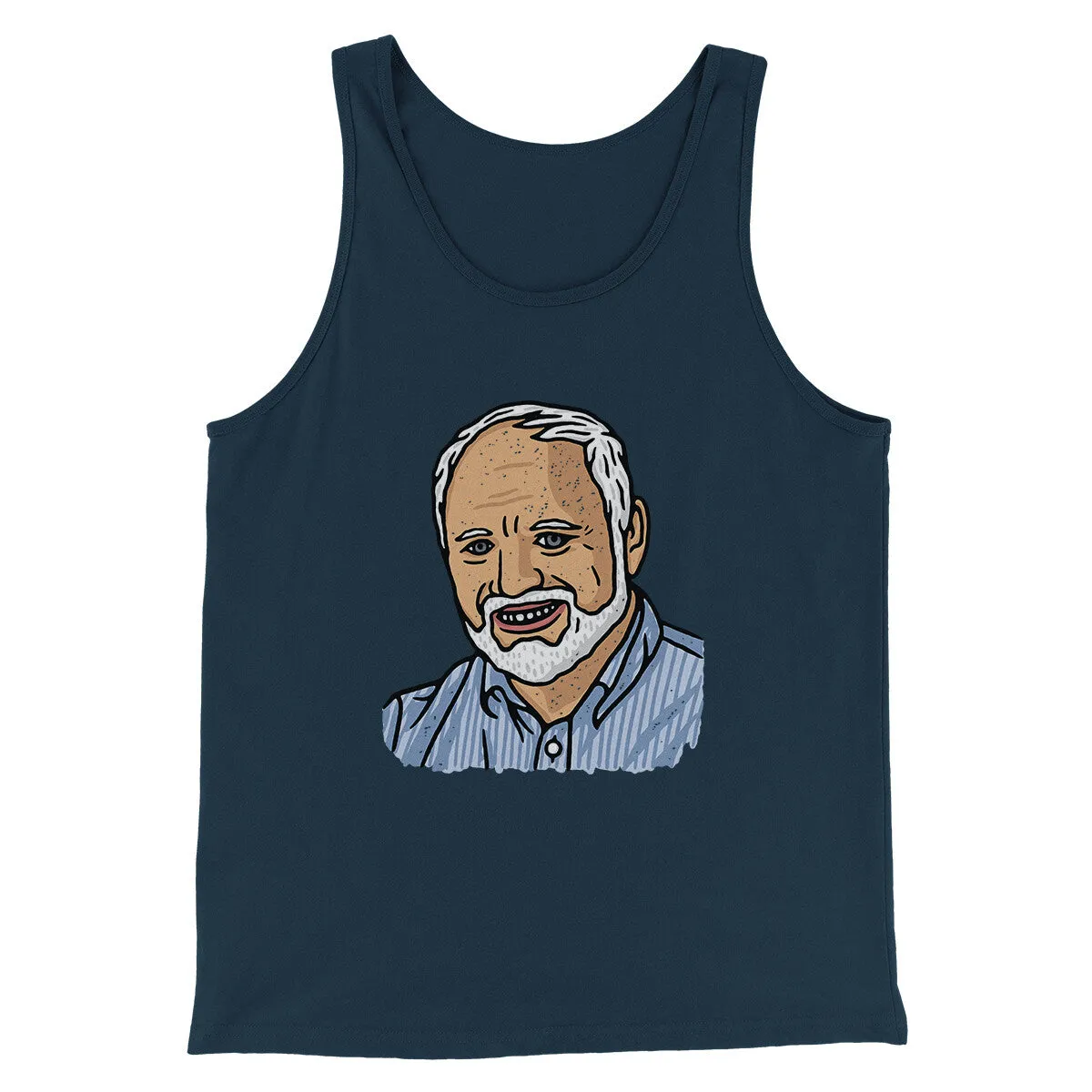 Hide The Pain Harold Funny Men/Unisex Tank Top