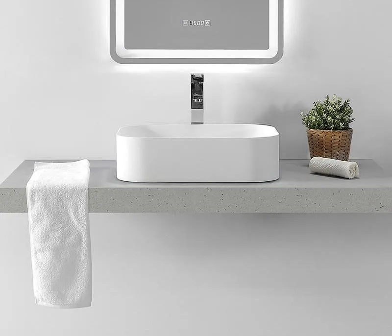 Hugi Rectangle Modern Basin - 500mm - B1152