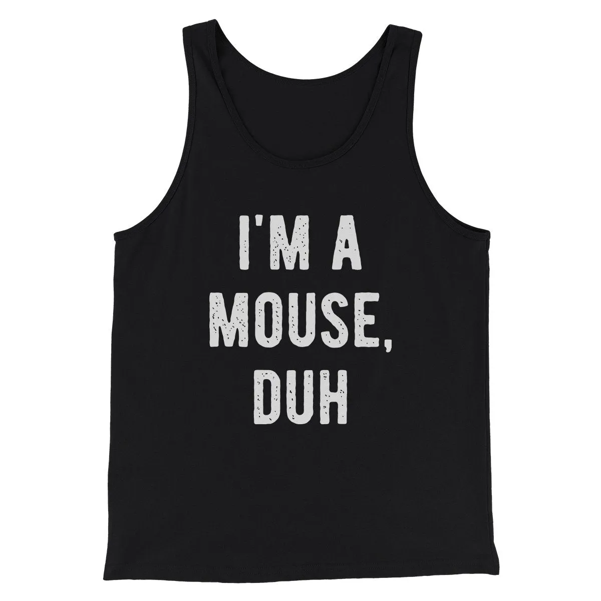 I'm A Mouse Costume Men/Unisex Tank Top