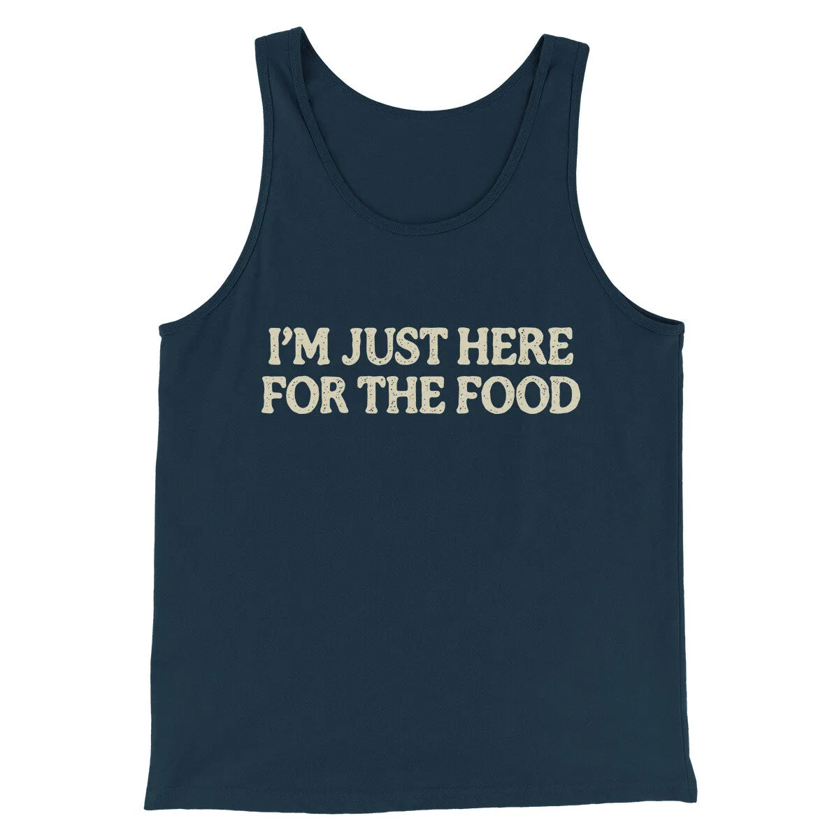 I’m Just Here For The Food Funny Thanksgiving Men/Unisex Tank Top