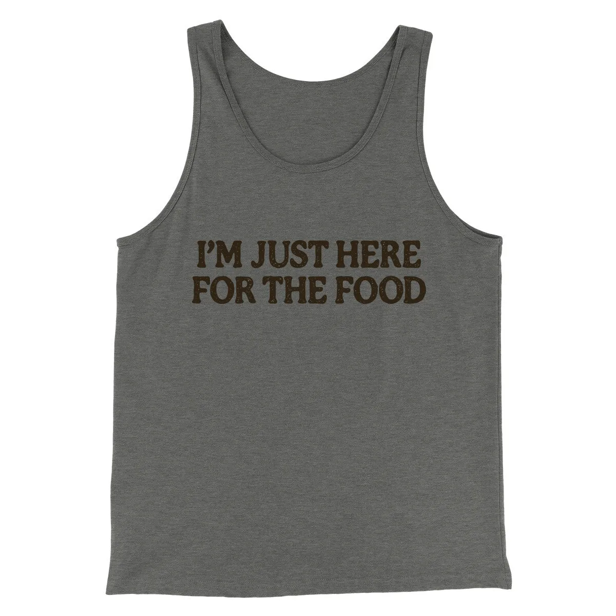 I’m Just Here For The Food Funny Thanksgiving Men/Unisex Tank Top