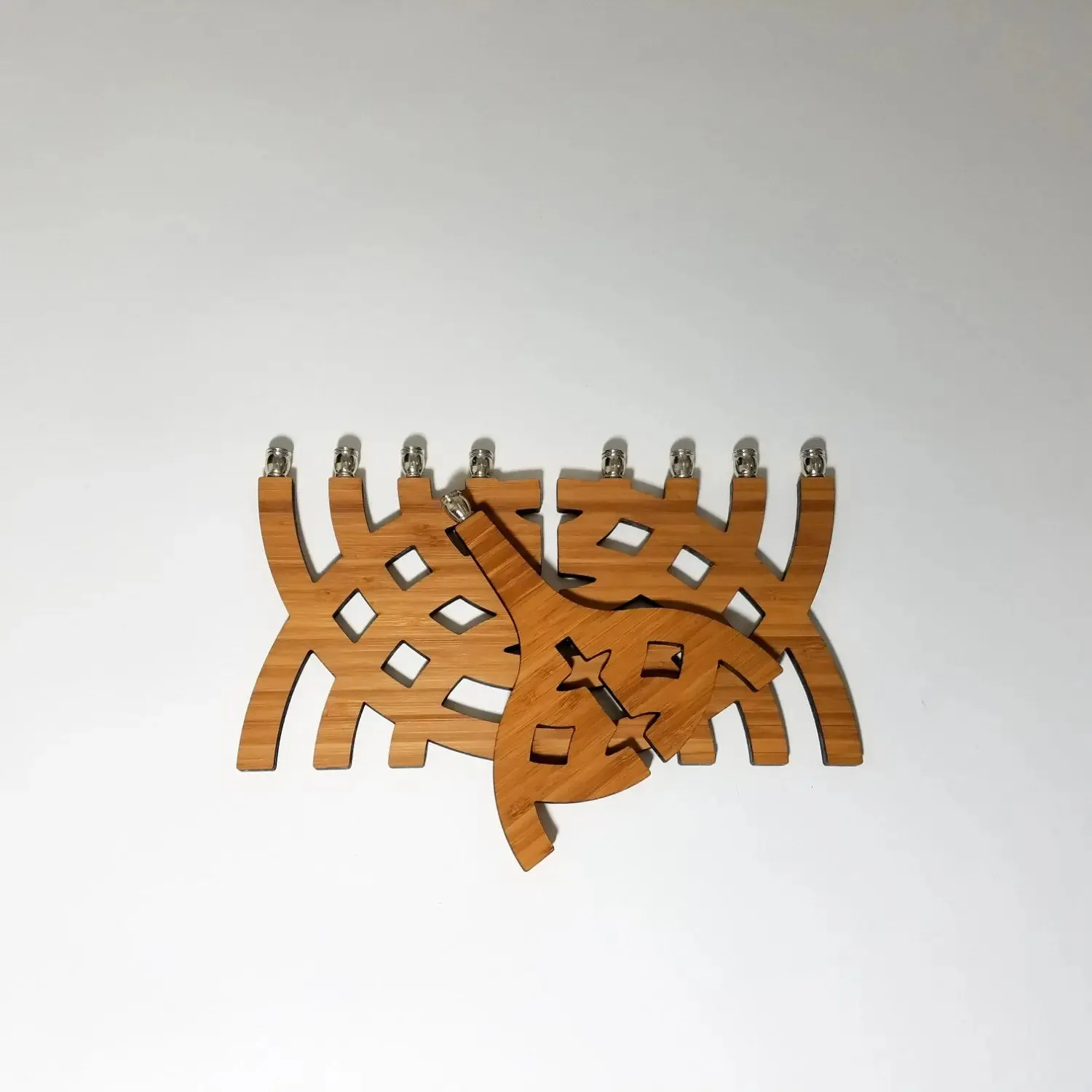 Intersecting Arcs Menorah