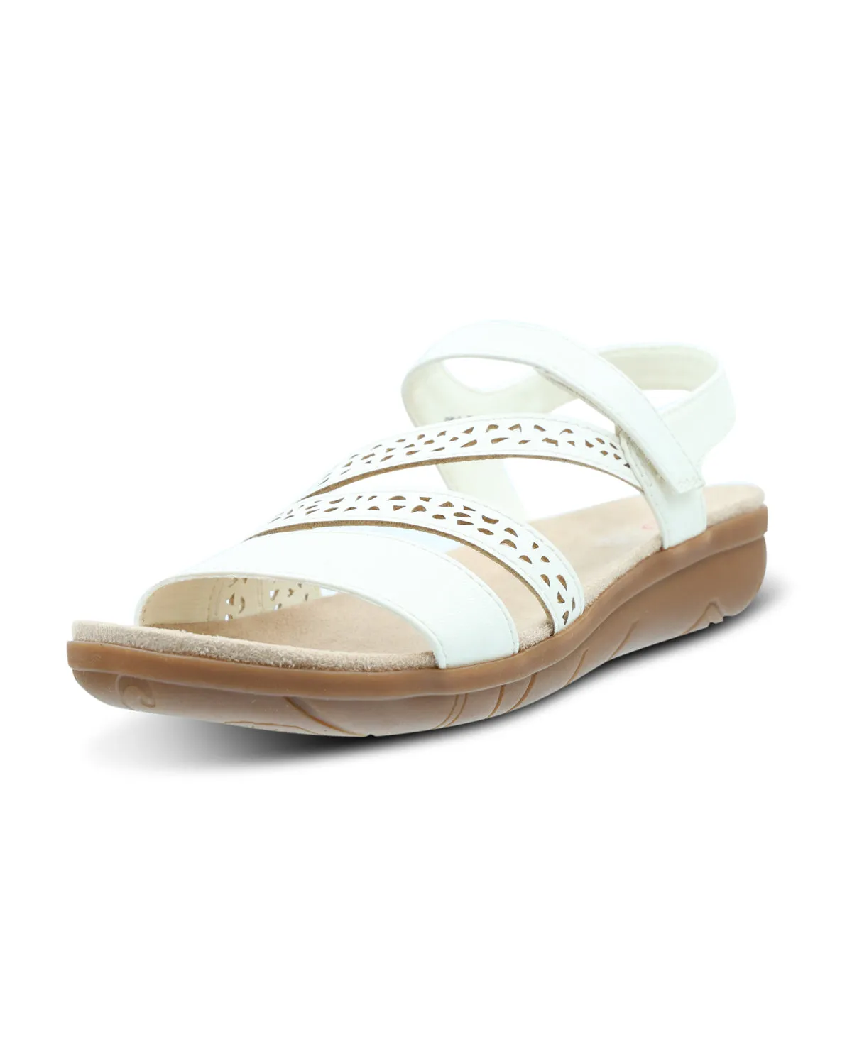 Joanee Cream Comfort Sandal