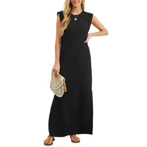 Kinsley | Sleeveless Casual Maxi Dress