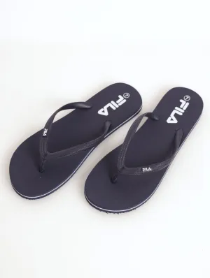 Ladies Nissi Thong Sandal - Navy/White