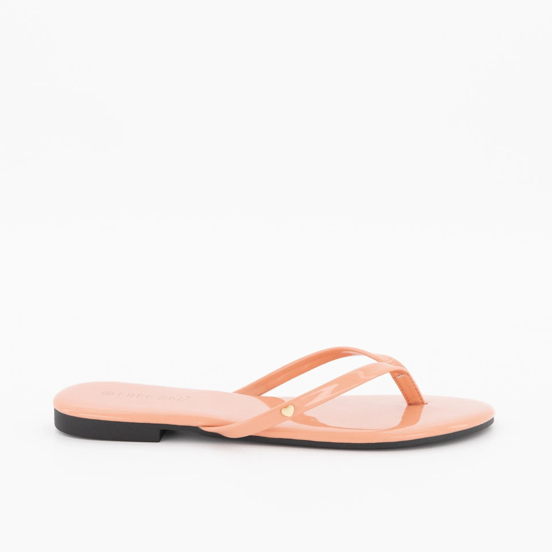 Ladies-Thong Sandal - Coral